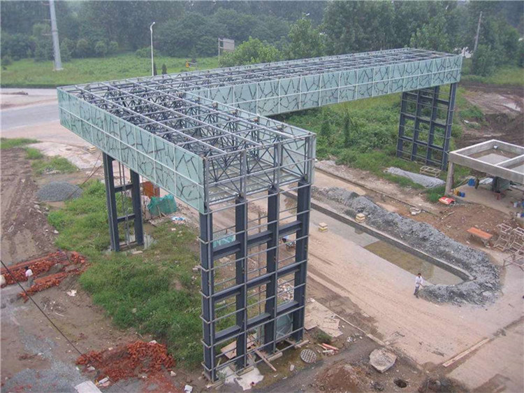 北流收费站网架