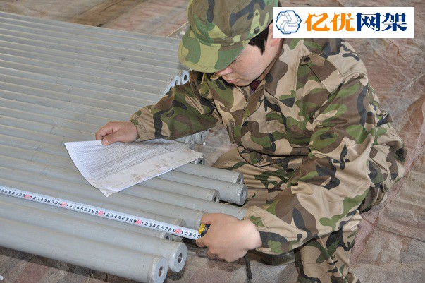 北流网架杆件复核